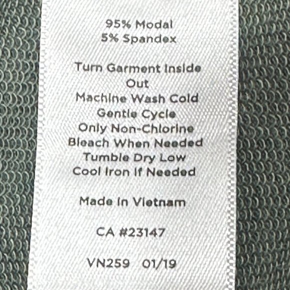 T By Talbots T Shirt Jersey Green Striped Dress Size Medium Petite NEW With Tags - Picture 10 of 10